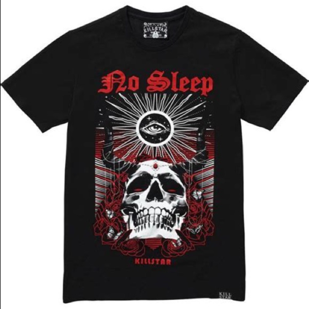 Killstar NO SLEEP T shirt